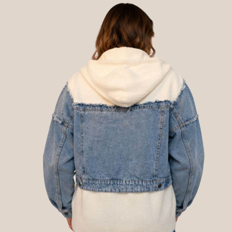 Chaqueta Oversize combinada Lumiere-12256
