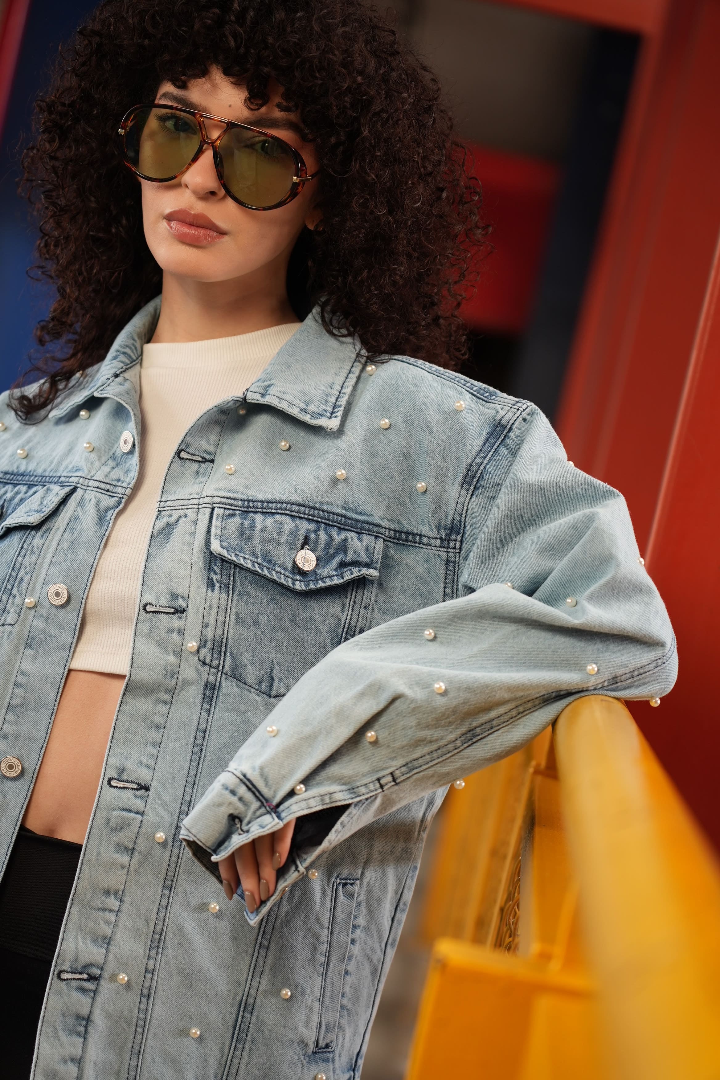 Chaqueta Estampada -12241
