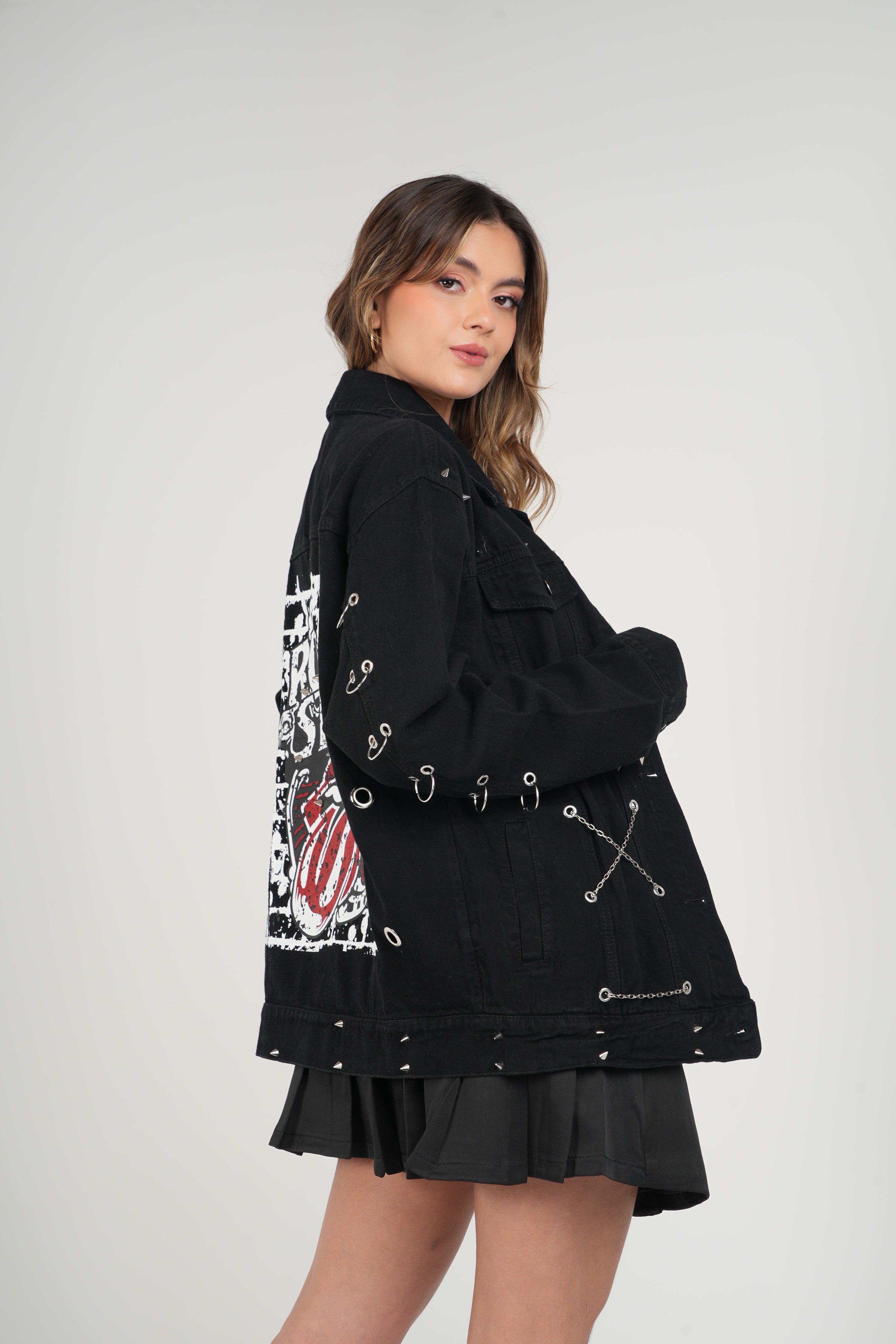 Chaqueta estampada Rolling