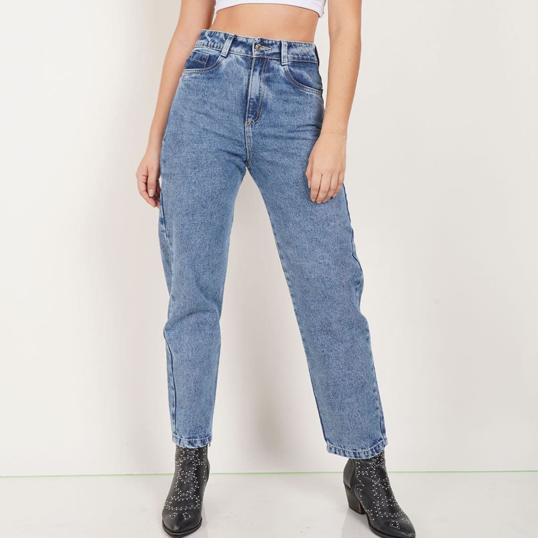 Pantalón momfit clasico -14404