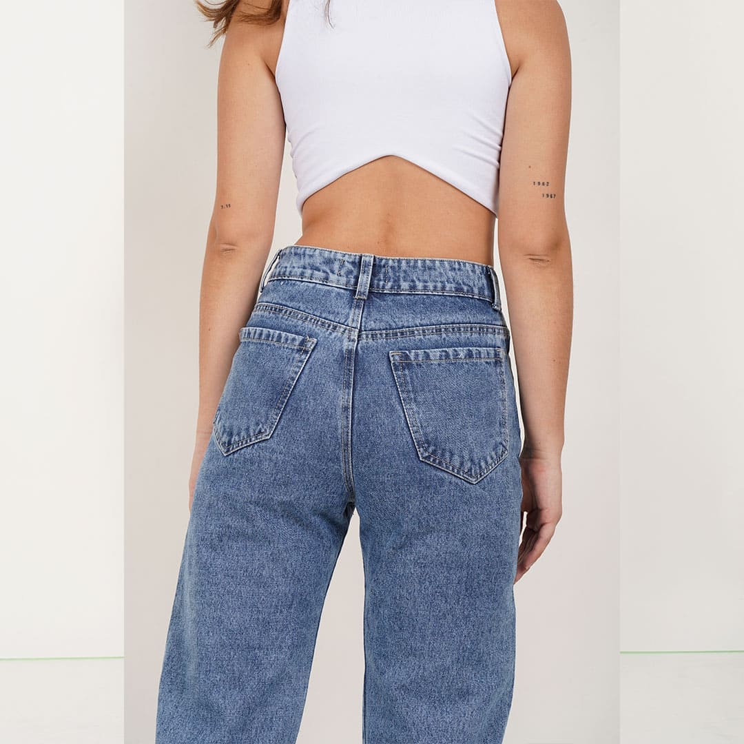 Pantalón momfit clasico -14404